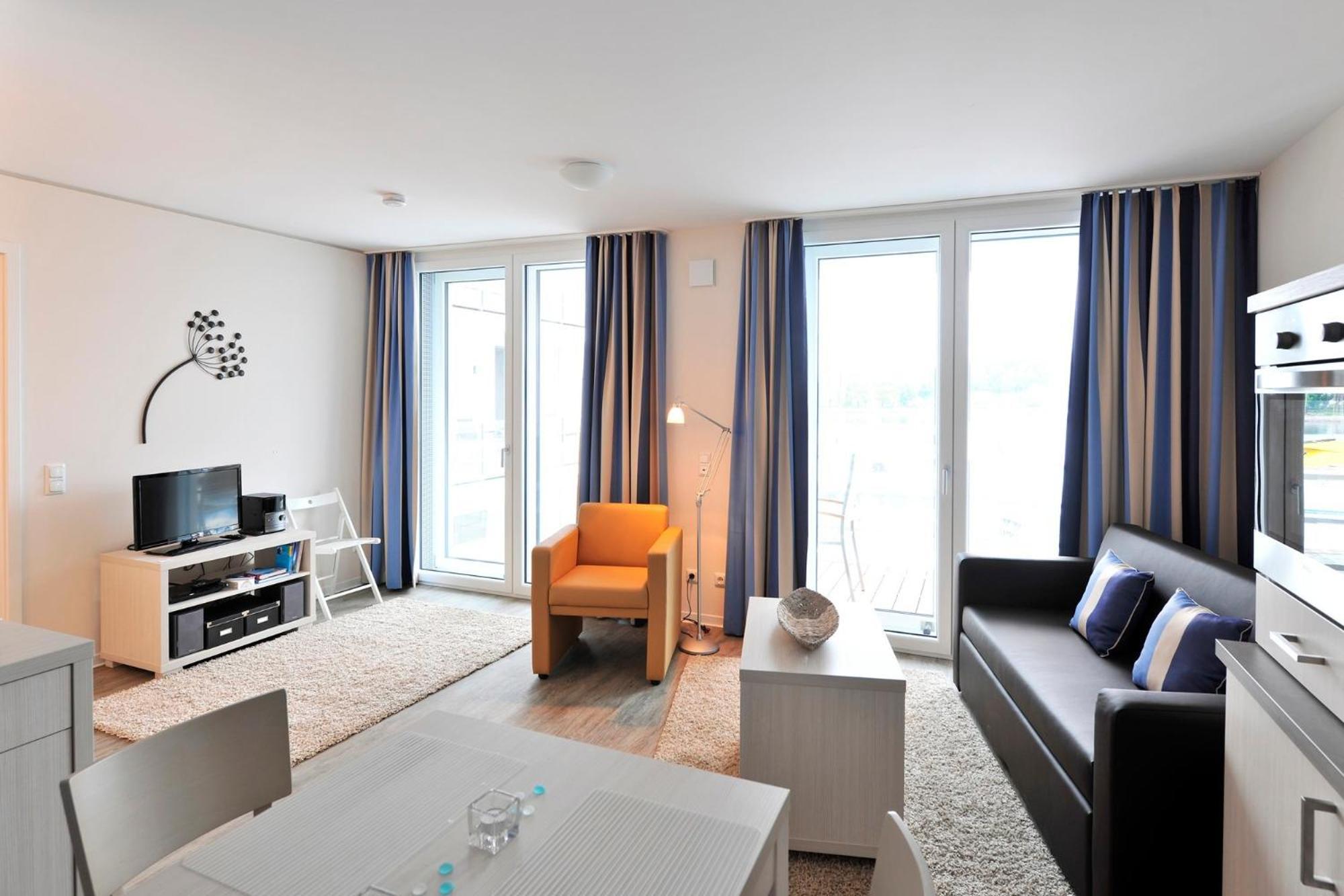 Apartment 12 - "Silbermoewe I" - Blickrichtung Yacht- Und Binnenhafenoffenes Meer Eckernförde Eksteriør bilde